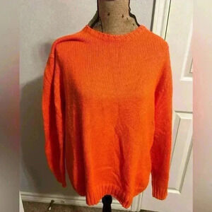 NWOT- Orange Men’s hunt club 100% cotton sweater size medium 🩷